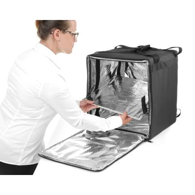 Tepelně izolovaný přepravní batoh, HENDI, 75,2L, Černá, 410x410x(H)480mm | 709801